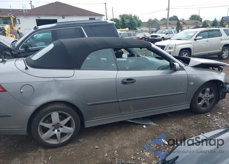 2004 Saab 9-3 Arc z USA, uszkodzony, nr VIN YS3FD79Y746000735